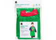 Junior Artist Smock Green and Blue (ages 5-8) - Educational Vantage