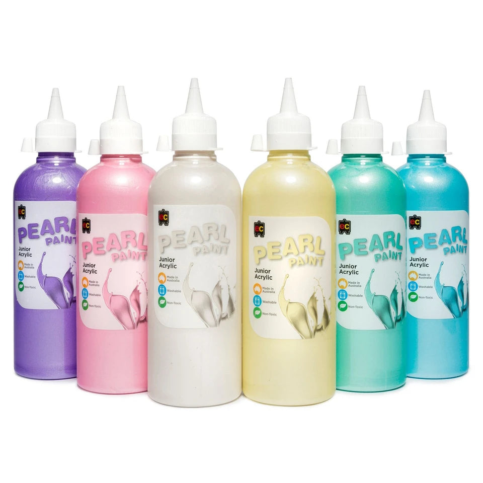 Pearl Liquicryl 500ml Set 6 - Educational Vantage