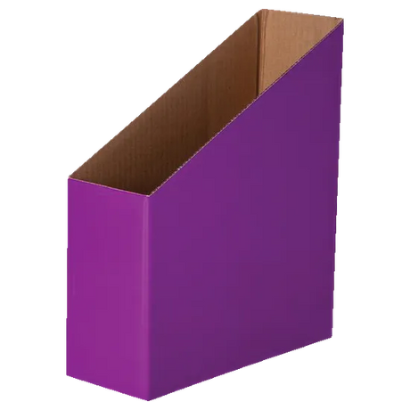 Magazine Box - Pack of 5 - Purple - Educational Vantage