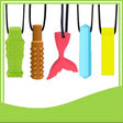 Silicone Chewable Necklace Set of 5 - Educational Vantage