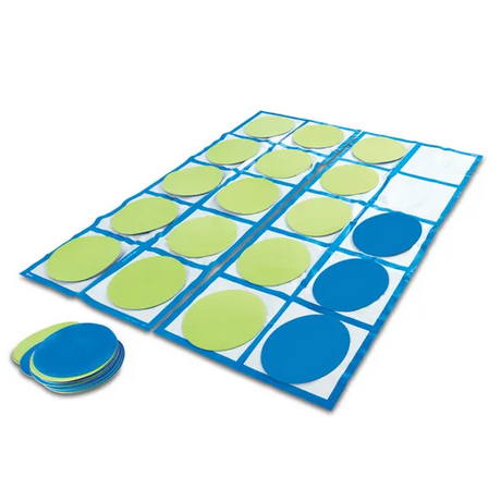 Ten-Frame Floor Mat Set - Educational Vantage