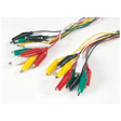 Alligator Clips with Lead Wire PK10 - Educational Vantage