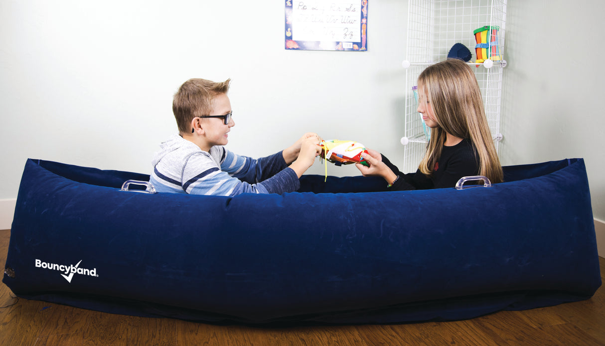 Comfy Hugging Peapod Sensory Pod - 200 cm, Blue - Educational Vantage