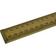 Ruler With Brass Ends 1m - Educational Vantage