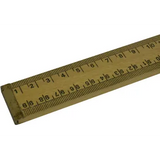 Ruler With Brass Ends 1m - Educational Vantage
