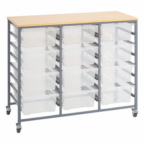 Triple Tote Tray Trolley Kits - Educational Vantage