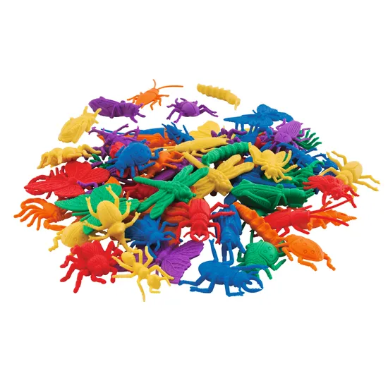 Insect Counters in Container 72 pc - Educational Vantage