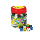 Dice 6 Face Words 1-6 - 100 pc - Educational Vantage