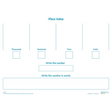 Teachables Place Value Base Ten Whiteboards - Set - Educational Vantage