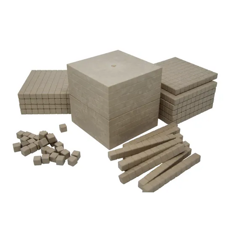 Teachables Eco-Wood Base Ten Set - 121 pc - Educational Vantage