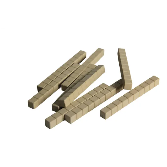 Teachables Eco-Wood Base Ten Longs - 10 pc - Educational Vantage