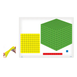 Magnetic Base 10 Foam 3D 57 pc - Educational Vantage