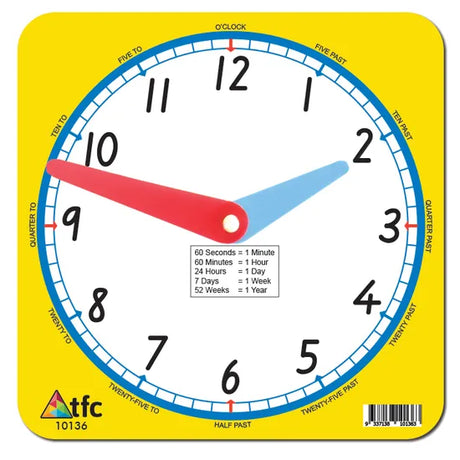 Clock Teacher Demo 12hr - Educational Vantage