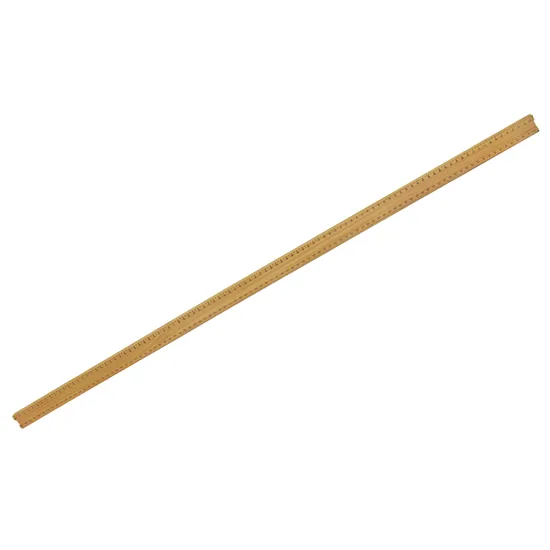 Metre Ruler Wooden Groove - Educational Vantage