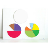 Fraction Circles Magnetic 51 pc - Educational Vantage