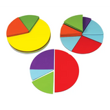 Fraction Circles Magnetic 51 pc - Educational Vantage