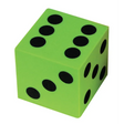 Dice:6 Face 40mm Dot Foam - Educational Vantage