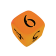 Dice: 6 Face 90mm Numbers PVC - Educational Vantage