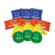 Bean Bags Shape 12 pc - Educational Vantage