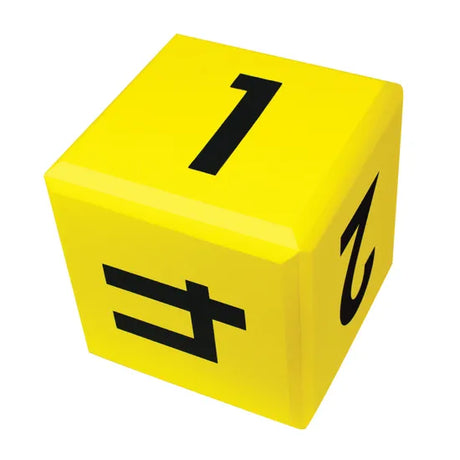 Dice: 6 Face Number Foam 200 mm - Educational Vantage