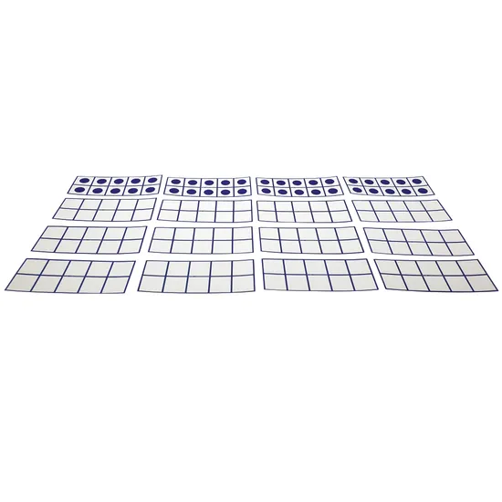 Tens Frames Blank 16p - Educational Vantage