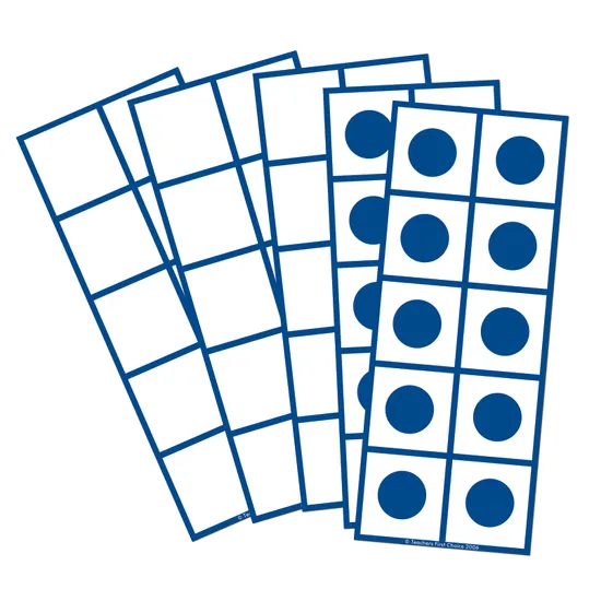 Tens Frames Blank 16p - Educational Vantage