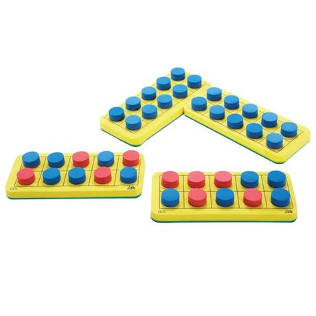 Tens Frame Magnetic Foam 84 pc - Educational Vantage