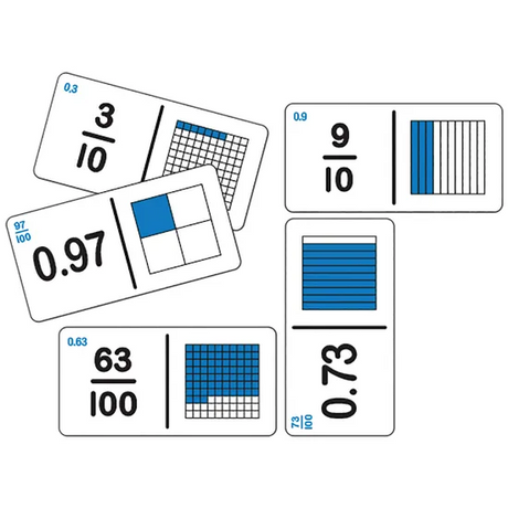 Dominoes Frac Eq Deci B 28p - Educational Vantage