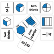 Dominoes Fraction Simple A 28 pc - Educational Vantage