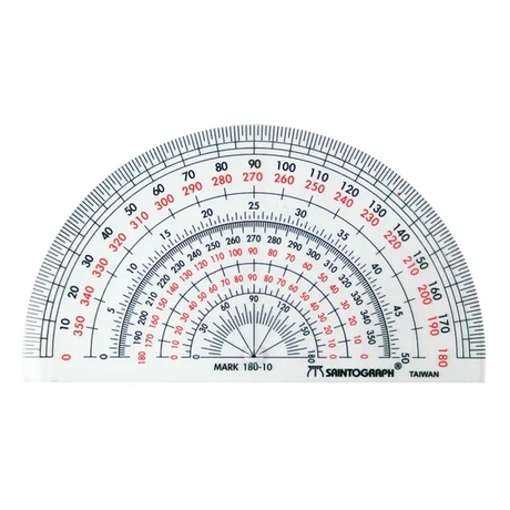 Protractor 180deg Advanced - Educational Vantage
