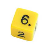Dice: 6 Face Solid 1-6 50 Pieces - Educational Vantage