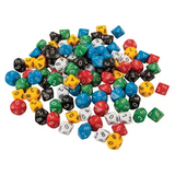 Dice: 10 Face Solid 1-10 50 pc - Educational Vantage