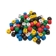Dice: 1-6 Polyhedra jar 100p - Educational Vantage