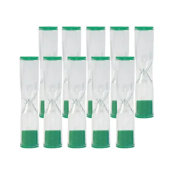 Sand Timer 60 Second Dark Green 10 pc - Educational Vantage