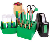 ColourSorts Classroom Organisers by Zart: Scissor & Brush Storage Block - Educational Vantage