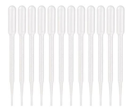 Plastic Paint Pipette 3mL Pack of 10 - Educational Vantage
