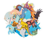 Handmade Pattern Paper Shapes 100g - Educational Vantage