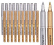 Zart Multi Markers Gold and Silver Pack of 20 - Educational Vantage