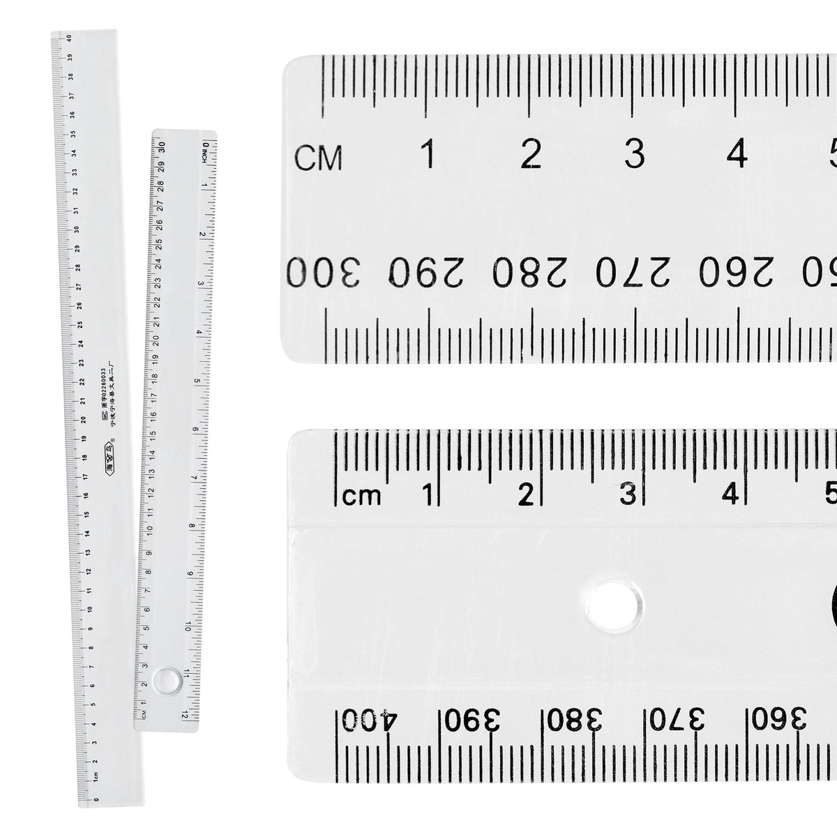 Plastic Rulars Plastic Ruler 12 Pack